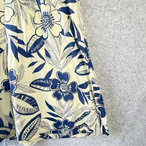 Kathryn Conover Vintag Poly Cotton Spandex Thin Strap Mini Floal Dress 14 #CC - Picture 4 of 13